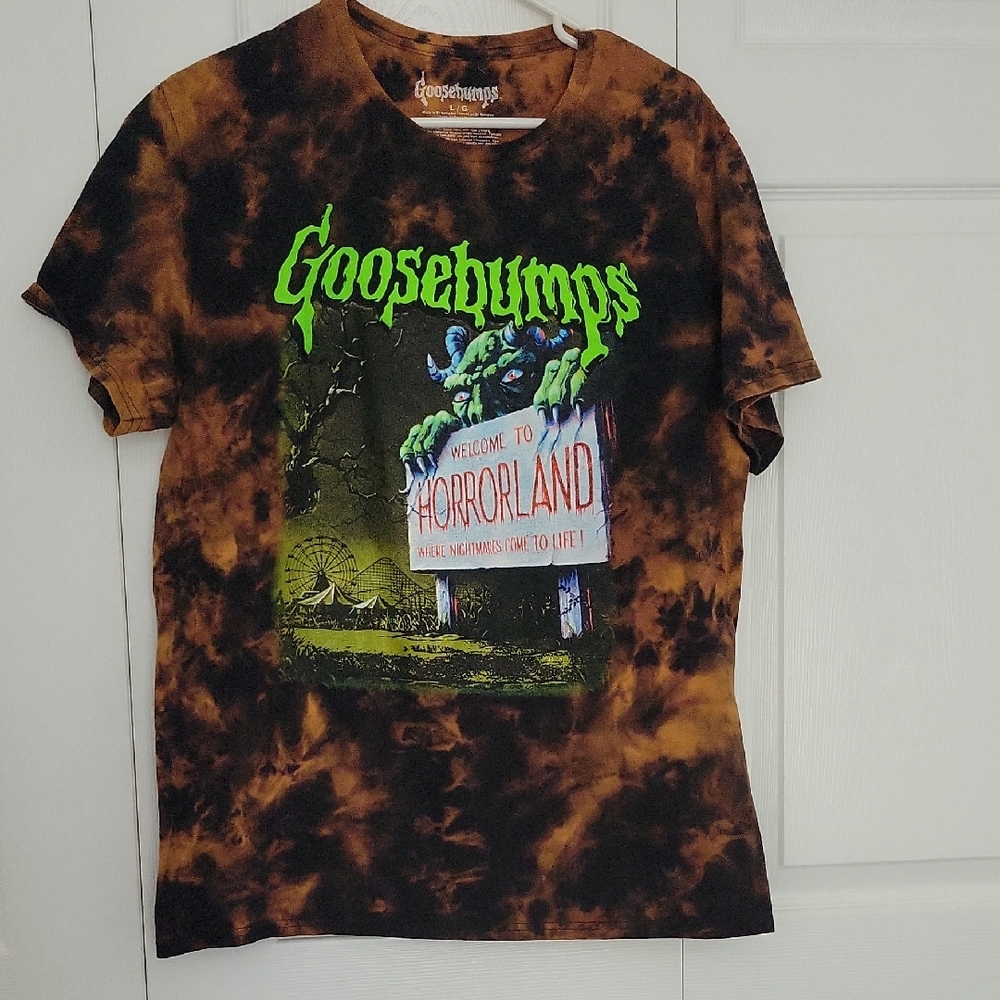 Kids Horrorland Graphic Tee - Black and Brown